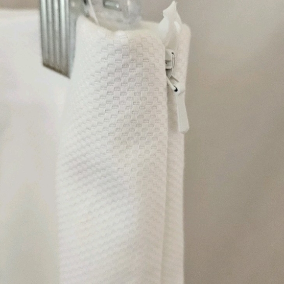 Talbots Textured Pants Womens 16 NWOT Vtg White Lined Office Careerwear - Picture 4 of 7